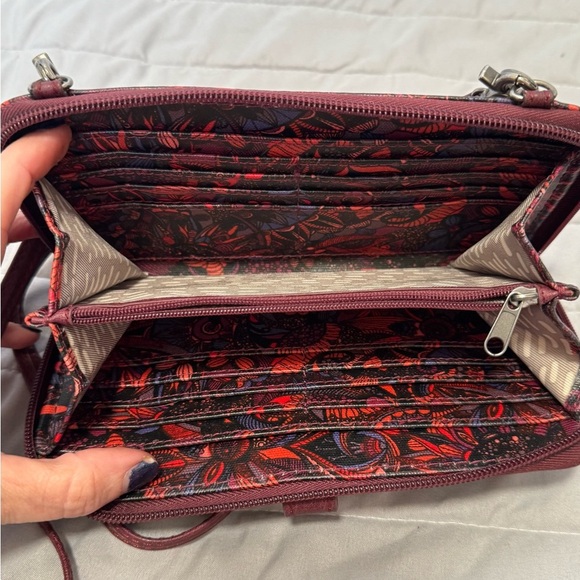Sakroots crossbody wallet and phone carrier. - Picture 6 of 12